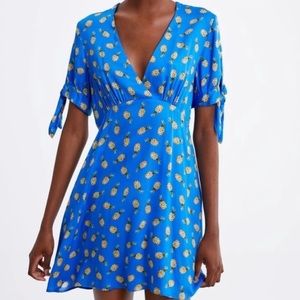 Zara Small pineapple dress